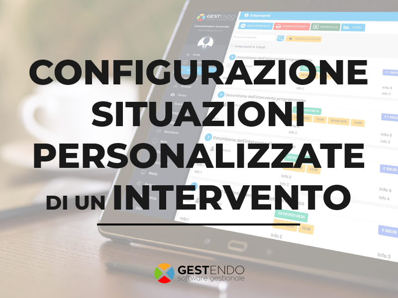 configurazione situazioni personalizzate interventi