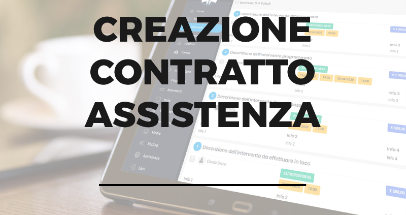 Creazione Contratto Assistenza